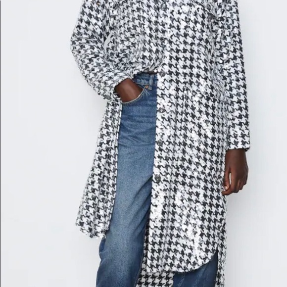 Houndstooth Overshirt - Picture 5 of 5